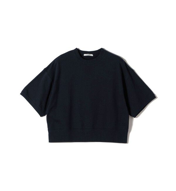 SHIPS for women「【SHIPS別注】SLOANE:〈手洗い可能〉半袖 ショート スウェット」|Tシャツ・カットソー|