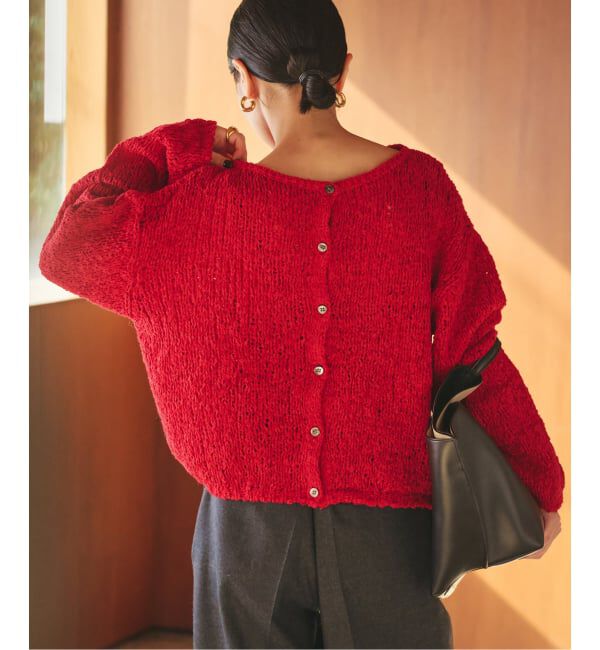 Plage「Fringe yarn カーディガン」|カーディガン|