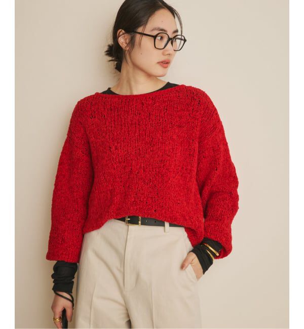 Plage「Fringe yarn カーディガン」|カーディガン|