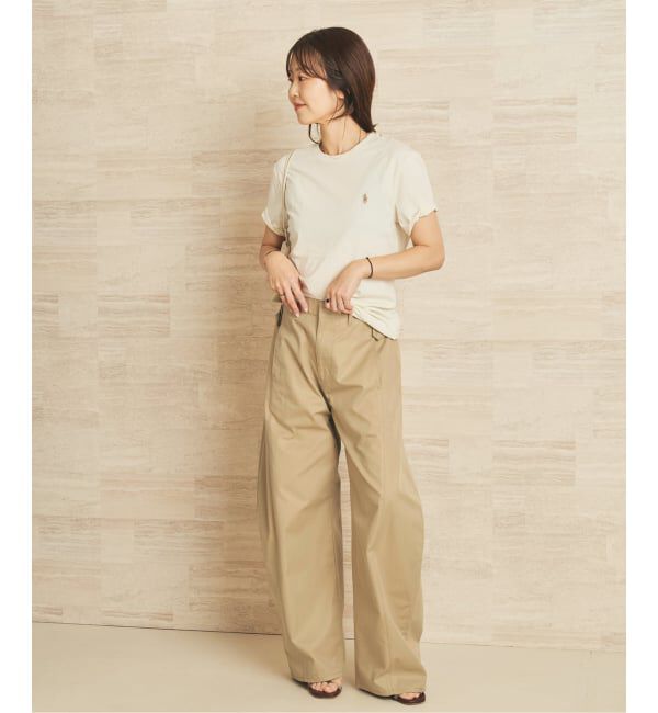 Plage「NEPLA. / ネプラ SIDE W BELT CURVED チノパンツ」|チノ|