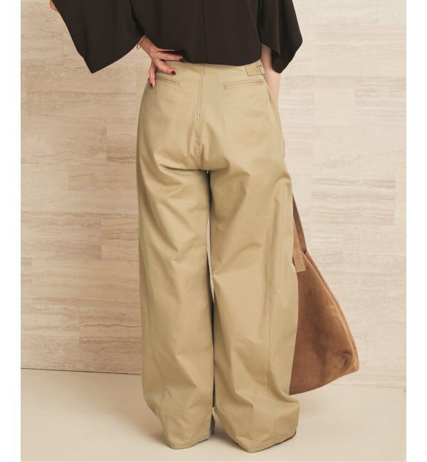 Plage「NEPLA. / ネプラ SIDE W BELT CURVED チノパンツ」|チノ|