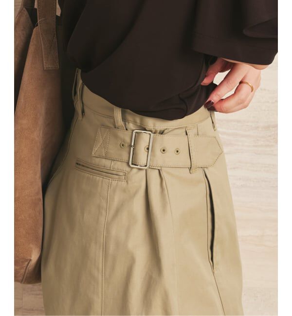 Plage「NEPLA. / ネプラ SIDE W BELT CURVED チノパンツ」|チノ|