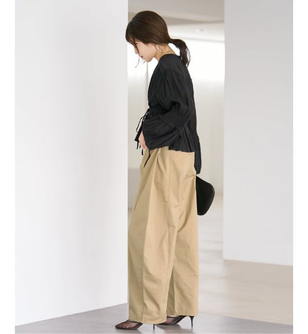 Plage「NEPLA. / ネプラ SIDE W BELT CURVED チノパンツ」|チノ|