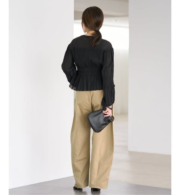 Plage「NEPLA. / ネプラ SIDE W BELT CURVED チノパンツ」|チノ|