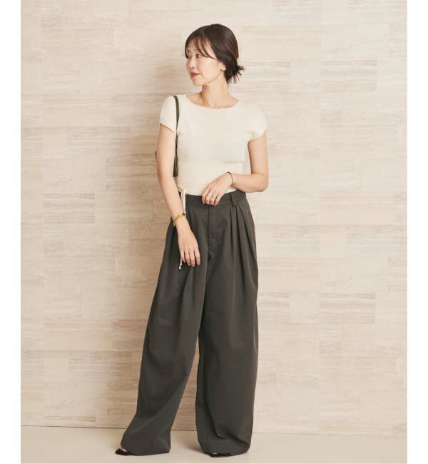 追加予約》R'IAM Super wide CHINO パンツ 6（Plage）｜ルミネの