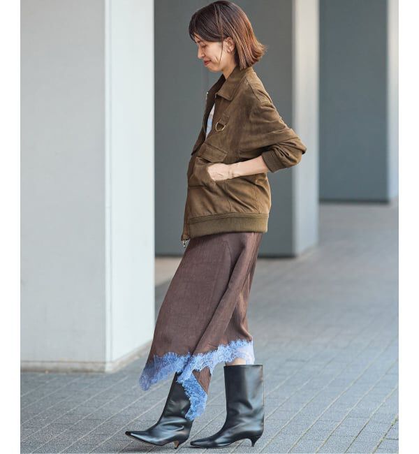 IENA「《予約》CINQUANTA/チンクアンタ SWEDISH MILITARY TYPE BLOUSON ブルゾン R-530」|ライダースジャケット|
