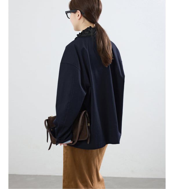 IENA「《予約》MARGE/マージ 別注 FLOWER COLLAR COVERALLS ブルゾン 1012-0101-023」|その他|