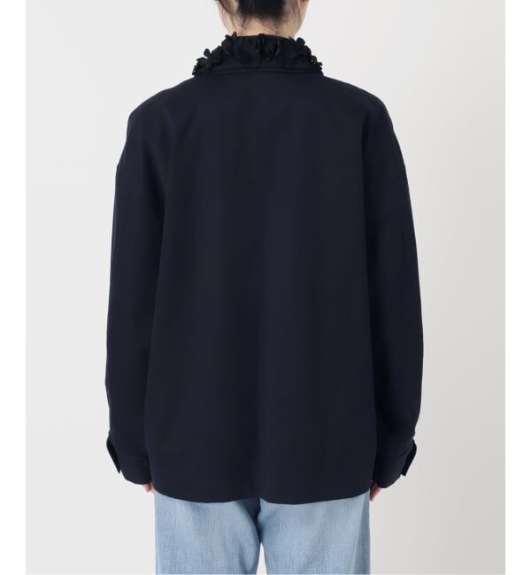 IENA「《予約》MARGE/マージ 別注 FLOWER COLLAR COVERALLS ブルゾン 1012-0101-023」|その他|