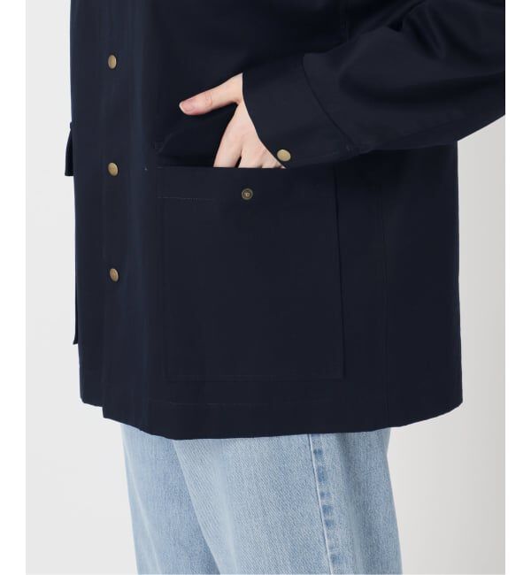 IENA「《予約》MARGE/マージ 別注 FLOWER COLLAR COVERALLS ブルゾン 1012-0101-023」|その他|