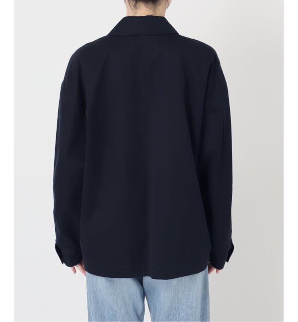 IENA「《予約》MARGE/マージ 別注 FLOWER COLLAR COVERALLS ブルゾン 1012-0101-023」|その他|