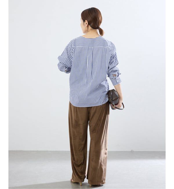IENA「《新色/追加予約》MA/RE/マレ カシュクールシャツ SIGNITURE SH」|シャツ・ブラウス|