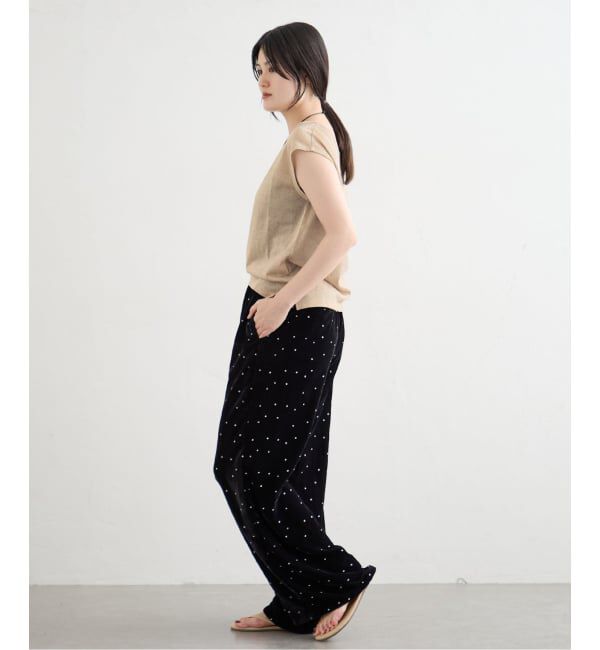 IENA「《予約》ラメフレンチスリーブTシャツ」|Tシャツ・カットソー|