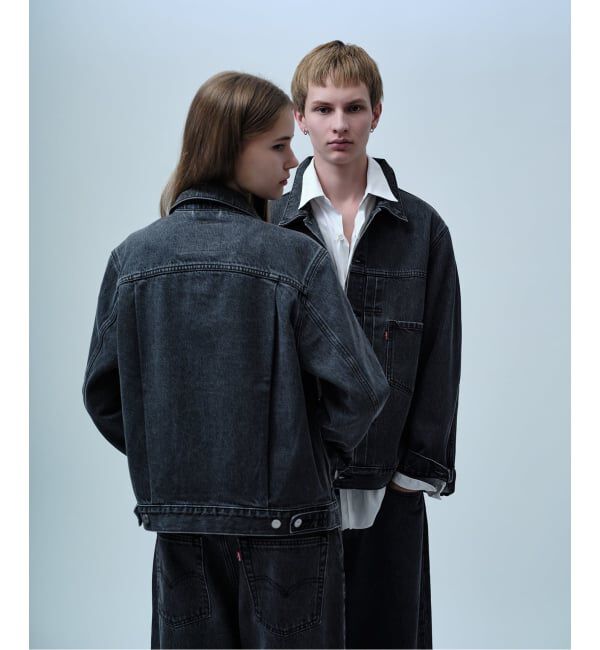 417 EDIFICE「Levi&rsquo;s(リーバイス) 別注 Baggy Wide Leg デニムパンツ（L28）」|デニム|