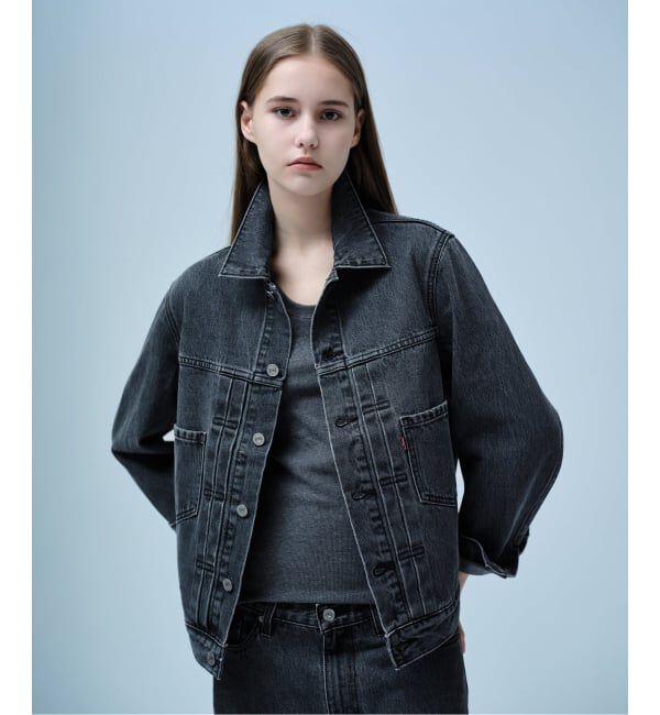 417 EDIFICE「Levi&rsquo;s(リーバイス) 別注 Baggy Wide Leg デニムパンツ（L28）」|デニム|