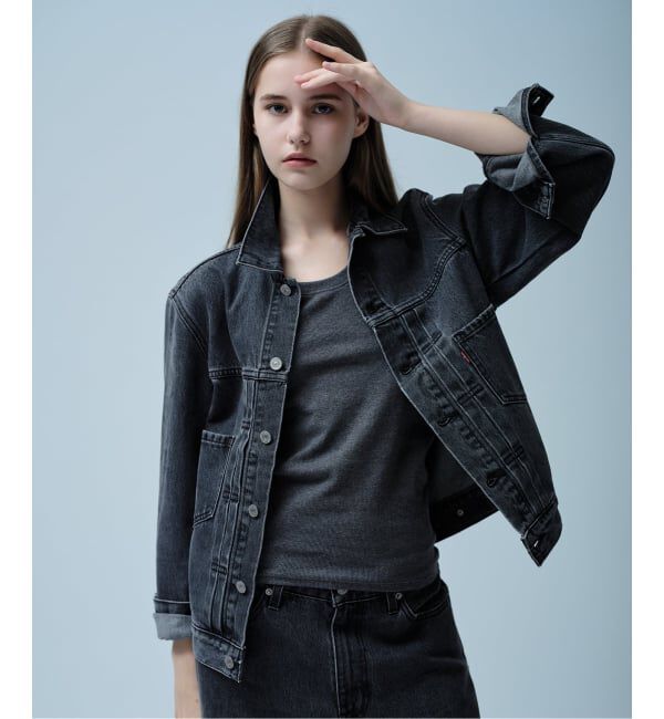417 EDIFICE「Levi&rsquo;s(リーバイス) 別注 Baggy Wide Leg デニムパンツ（L28）」|デニム|