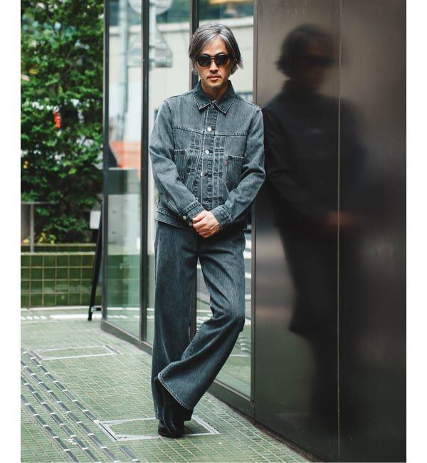 EDIFICE「Levi&rsquo;s(リーバイス) 別注 2nd Type トラッカー ジャケット」|デニムジャケット|