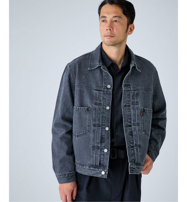 EDIFICE「Levi&rsquo;s(リーバイス) 別注 2nd Type トラッカー ジャケット」|デニムジャケット|
