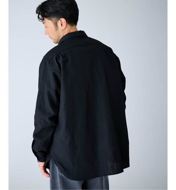 EDIFICE「《予約》ETS.MATERIAUX(マテリオ) US ネイビーシャツ」|シャツ・ブラウス|