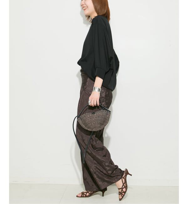 journal standard L'essage「プレーティングJERSEYドルマンプルオーバー」|Tシャツ・カットソー|