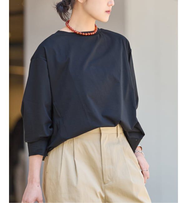 journal standard L'essage「プレーティングJERSEYドルマンプルオーバー」|Tシャツ・カットソー|