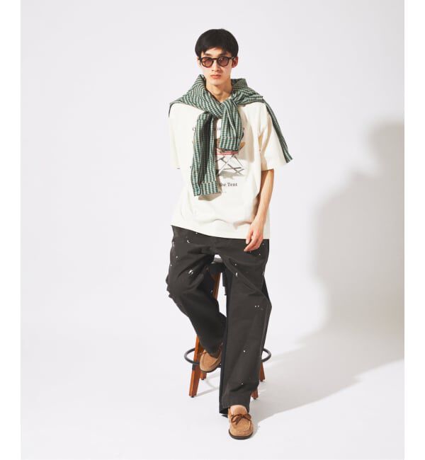 JOURNAL STANDARD「snow peak / スノーピーク 別注 キャンプ ドッグ Tシャツ」|Tシャツ・カットソー|