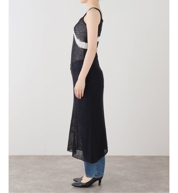 JOURNAL STANDARD「【NOMARHYTHM TEXTILE】MESH KNIT SLIP DRESS」|ワンピース|