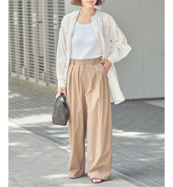 journal standard L'essage「リバーレースチュニックブラウス」|シャツ・ブラウス|