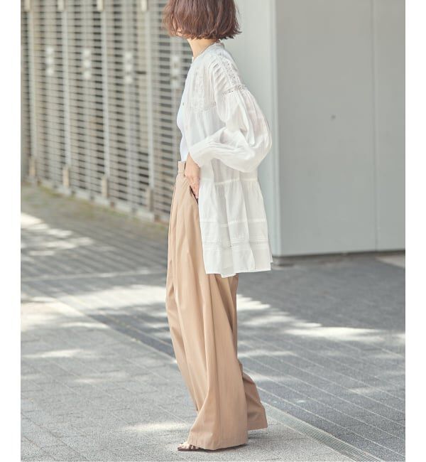 journal standard L'essage「リバーレースチュニックブラウス」|シャツ・ブラウス|