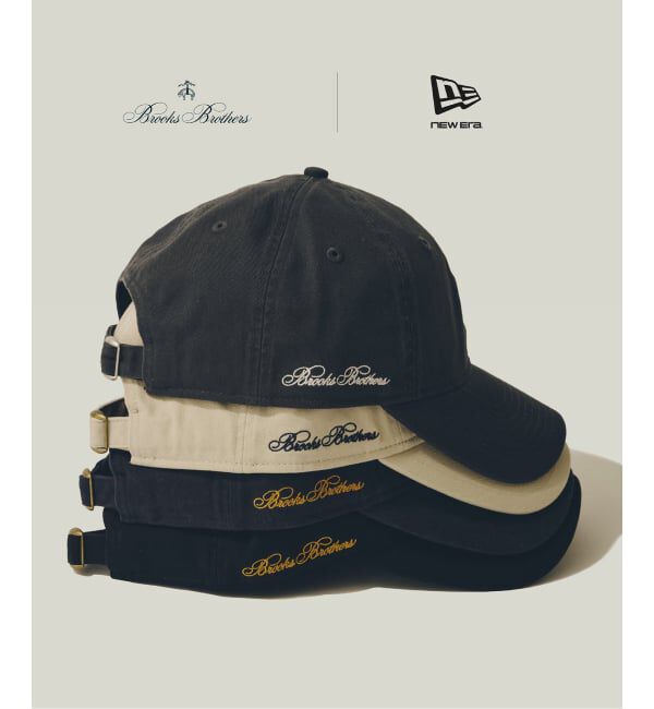 Brooks Brothers × New Era(R) 9FORTY(TM) コラボレーション キャップ