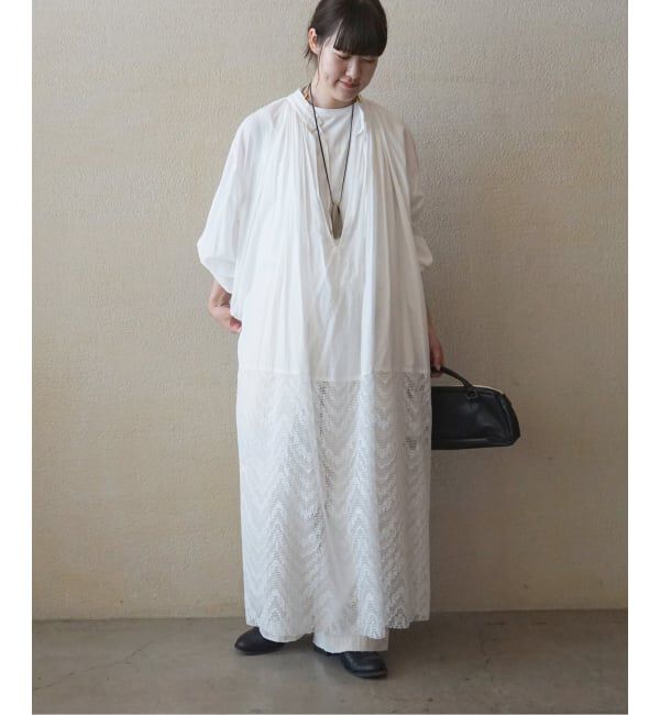 journal standard luxe「《予約》ラッフルレースドッキングワンピース」|ワンピース|