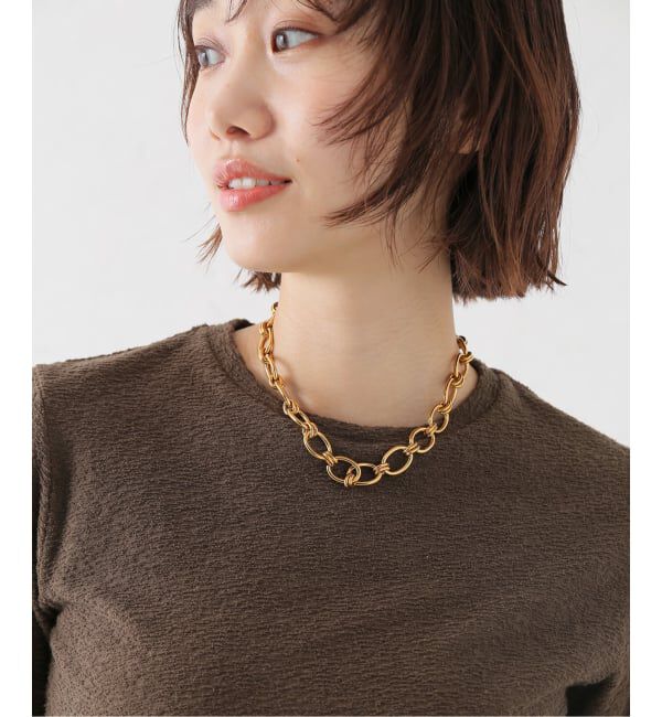 journal standard L'essage「MERAKI/メラキ TWIST FLOW NECKLACE ネックレス」|ネックレス|