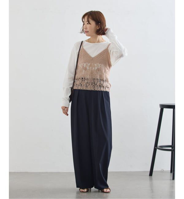 journal standard L'essage「《予約》ドライリブロングスリーブプルオーバー」|Tシャツ・カットソー|