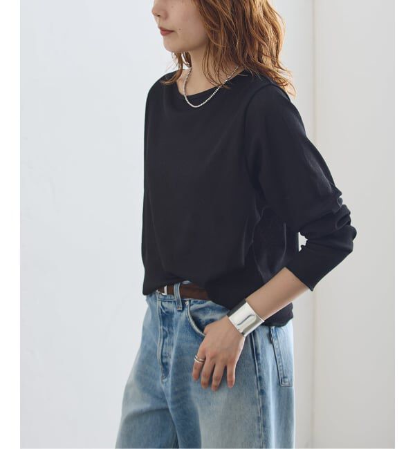 journal standard L'essage「《予約》ドライリブロングスリーブプルオーバー」|Tシャツ・カットソー|