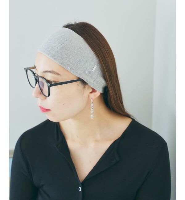 U by SPICK&SPAN「heyep / ヘイップ Silk Hair Band」|その他|グレーB