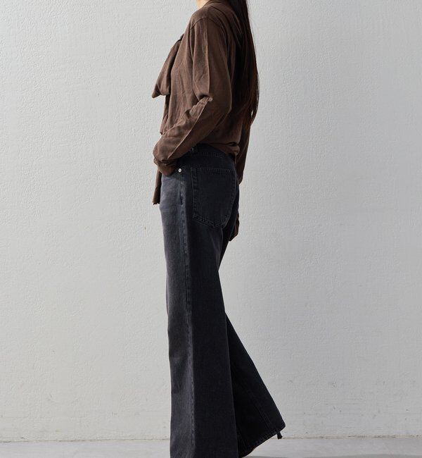  「【2026AW Debut】【UNFORM】カシミヤ混フーディボウタイニット」|ニット・セーター|