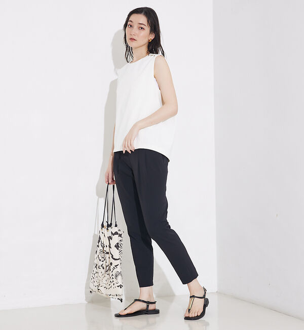 qualite「【25SS】2WAYストレッチタックパンツ」|その他|