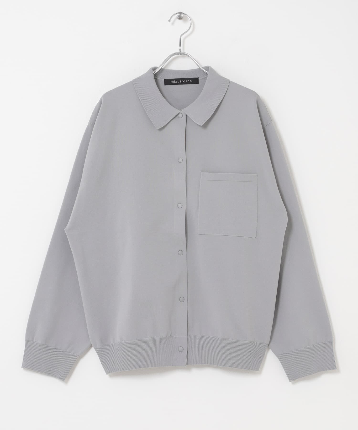 URBAN RESEARCH DOORS「mizuiro-ind　SHIRTS CARDIGAN」|カーディガン|