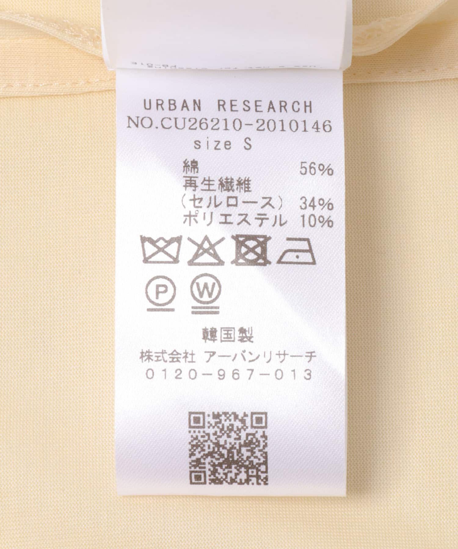 URBAN RESEARCH「RECTO　OVERSIZED CAPE TOP」|Tシャツ・カットソー|
