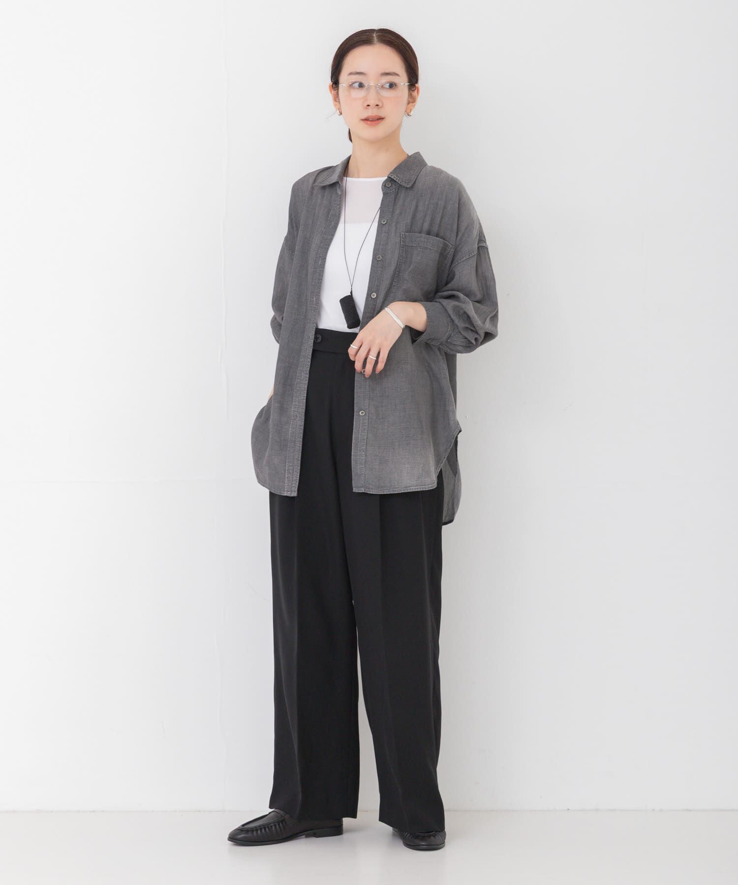 URBAN RESEARCH「シアーデニムシャツ」|シャツ・ブラウス|