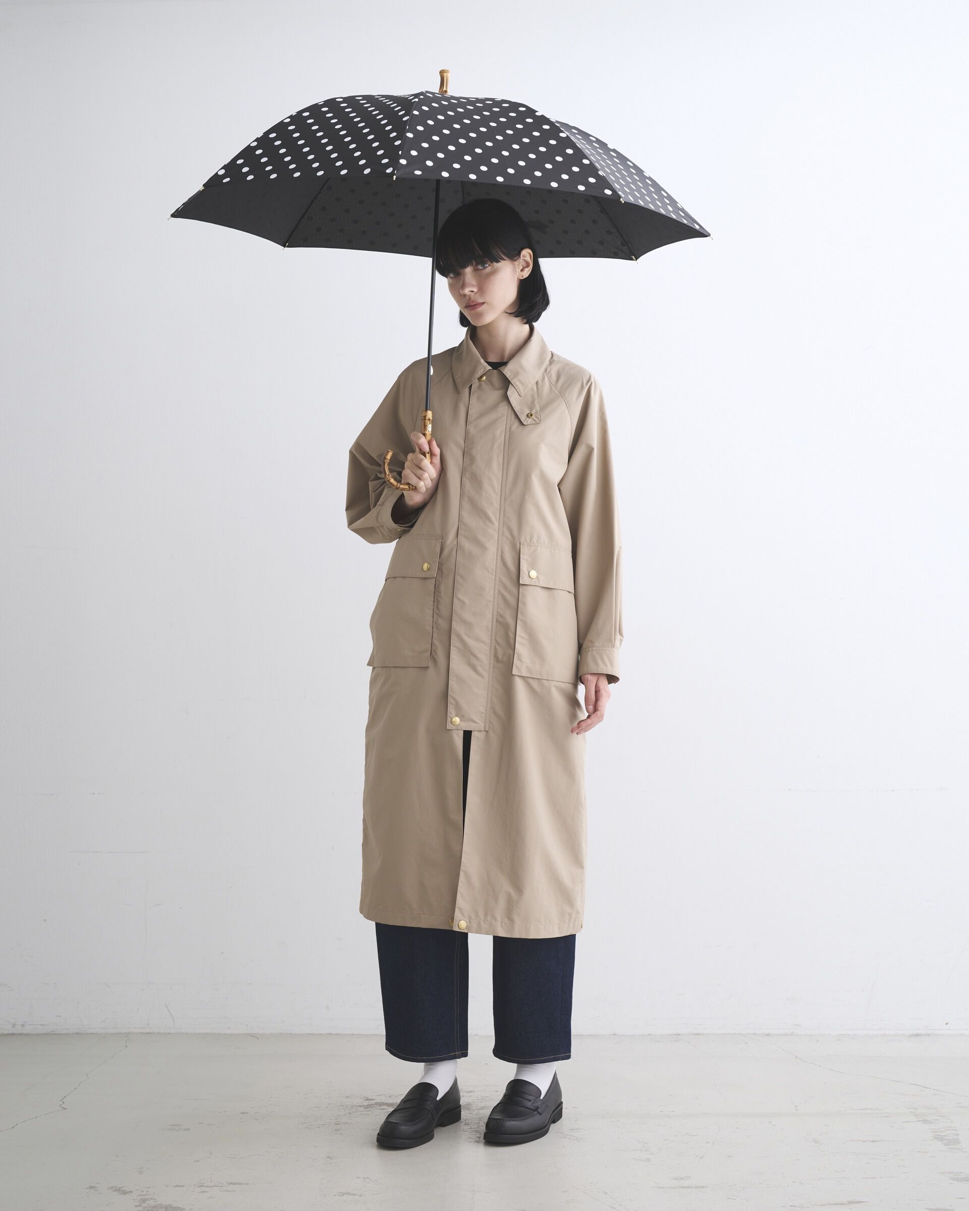Traditional Weatherwear「【軽量】UMBRELLA BAMBOO LITE」|傘|