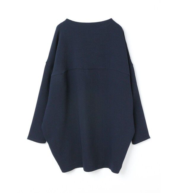 mizuiro ind「mizuiro ind ジョーゼットボートネックコクーンプルオーバー」|Tシャツ・カットソー|