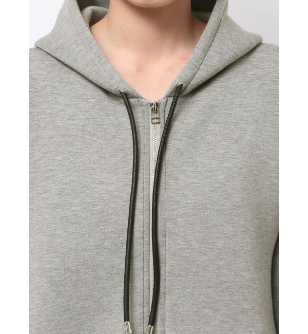 ELENDEEK「TUCK HEM ZIP HOODIE」|パーカー|