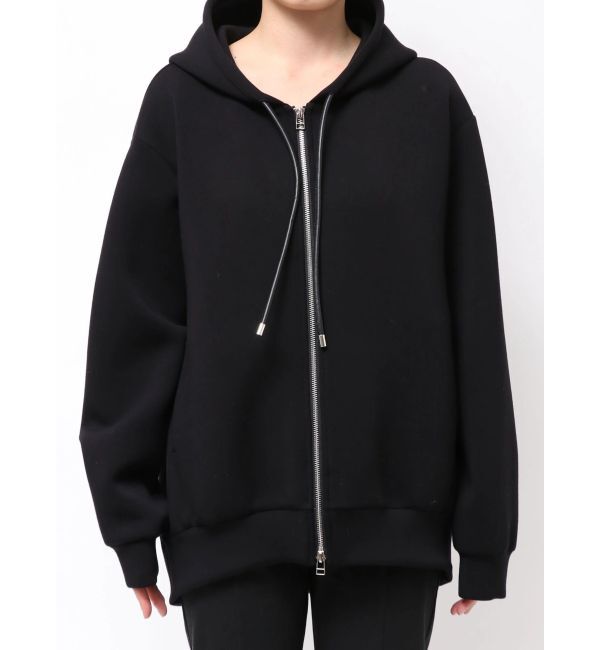 ELENDEEK「TUCK HEM ZIP HOODIE」|パーカー|