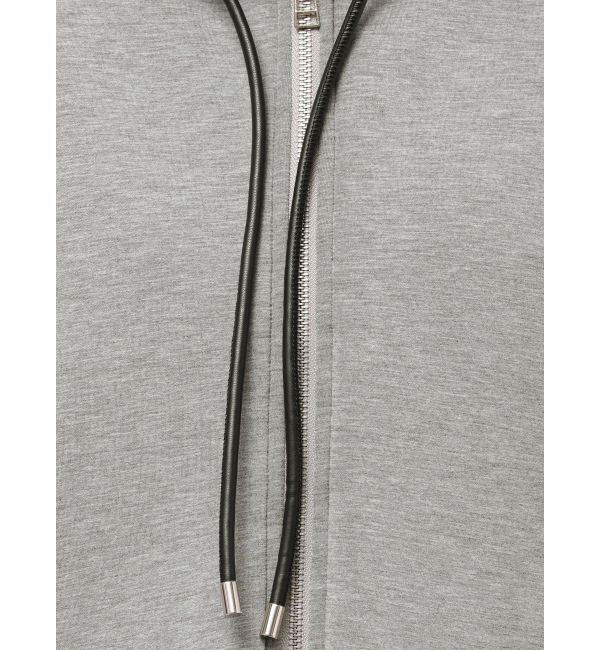 ELENDEEK「TUCK HEM ZIP HOODIE」|パーカー|