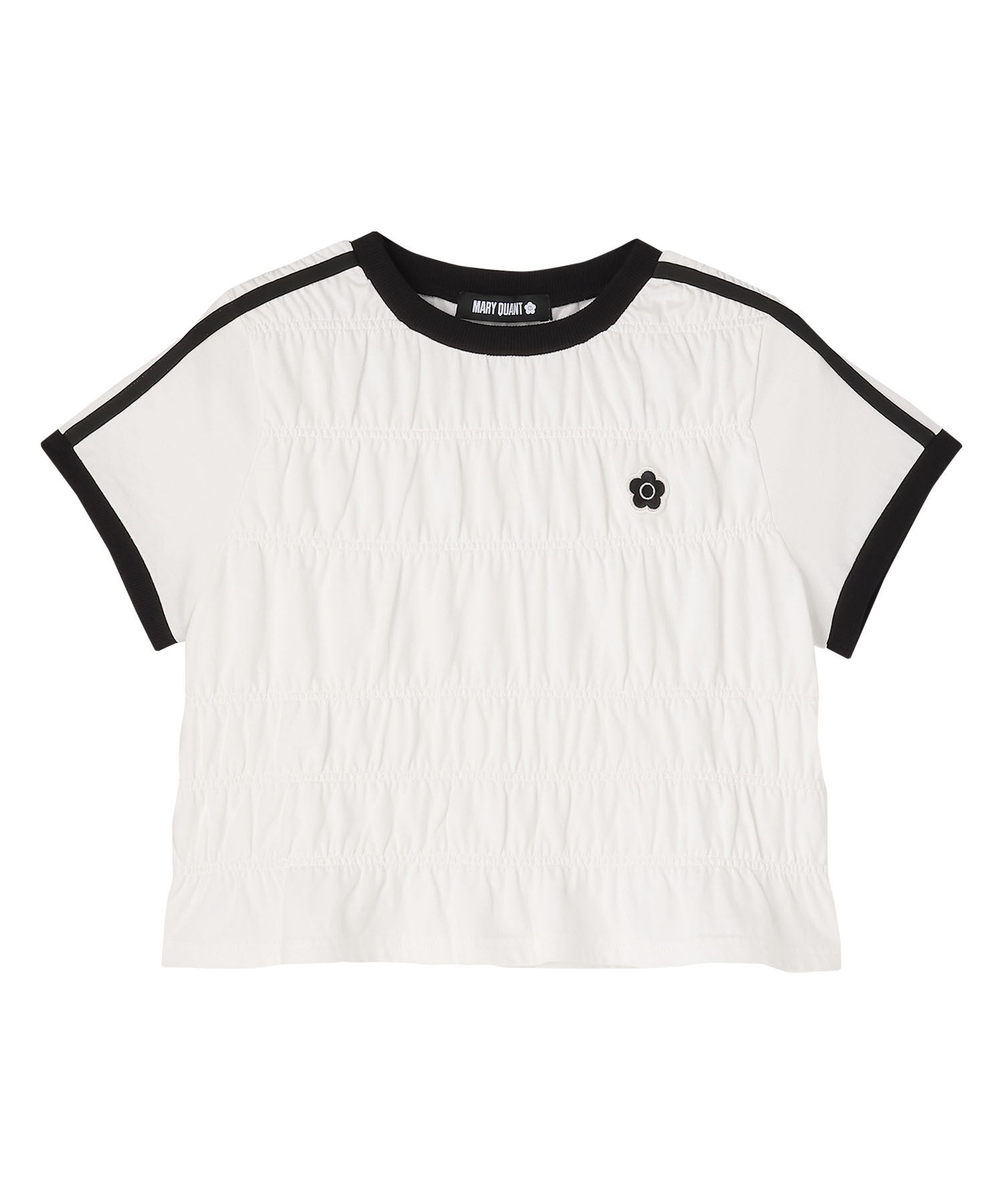 MARY QUANT「バイカラーシャーリング Tシャツ」|Tシャツ・カットソー|