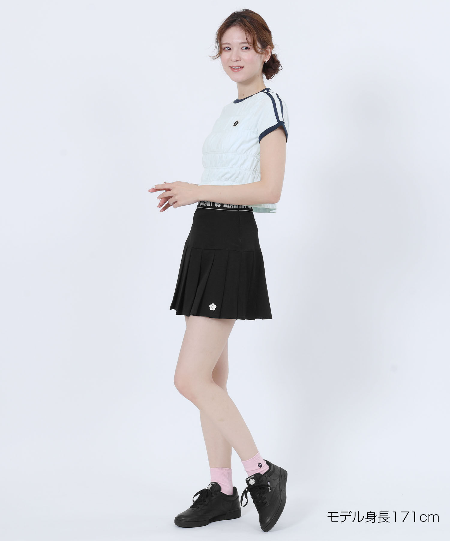 MARY QUANT「バイカラーシャーリング Tシャツ」|Tシャツ・カットソー|