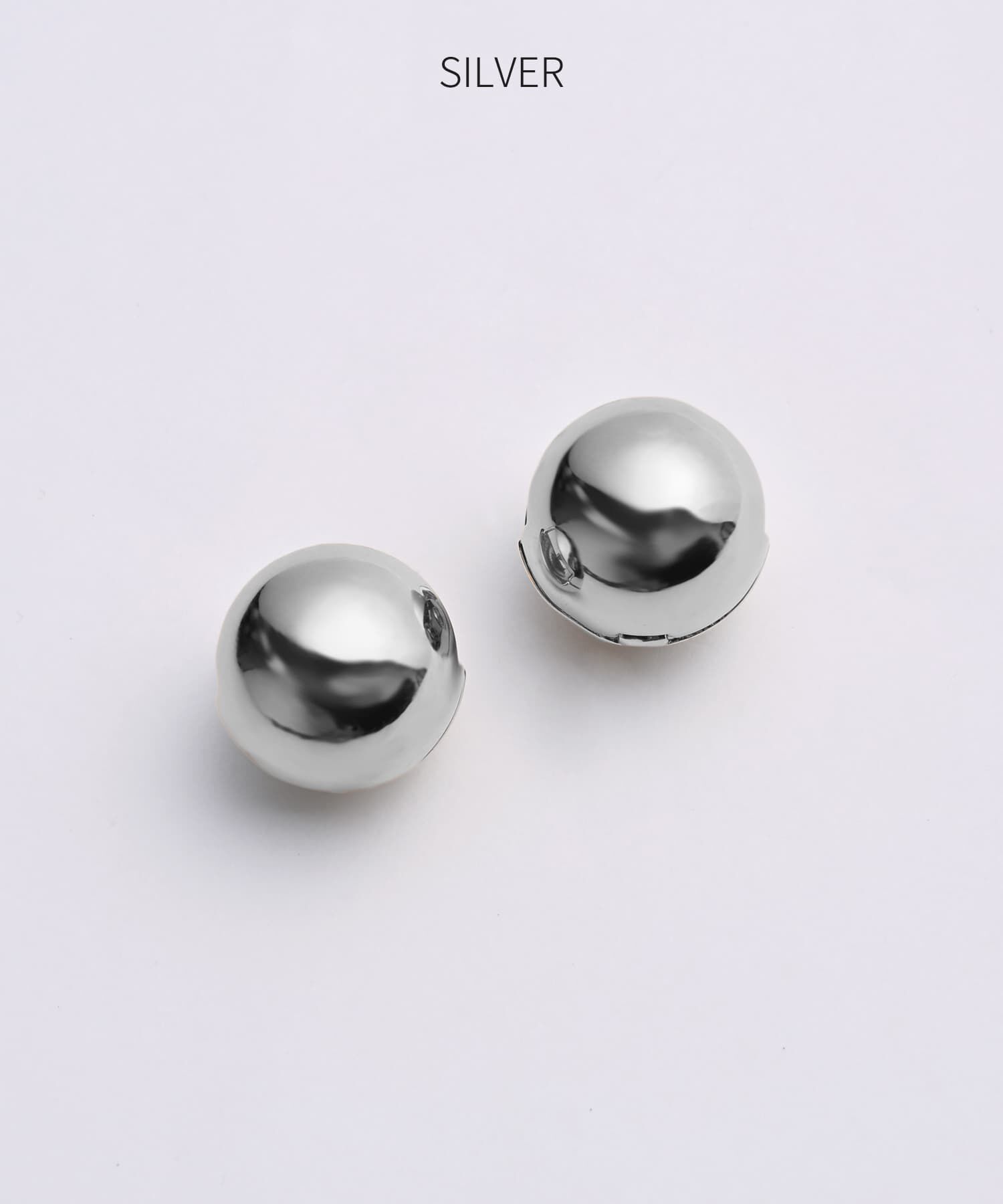 STYLE DELI「20mmメタルボールピアス」|ピアス|