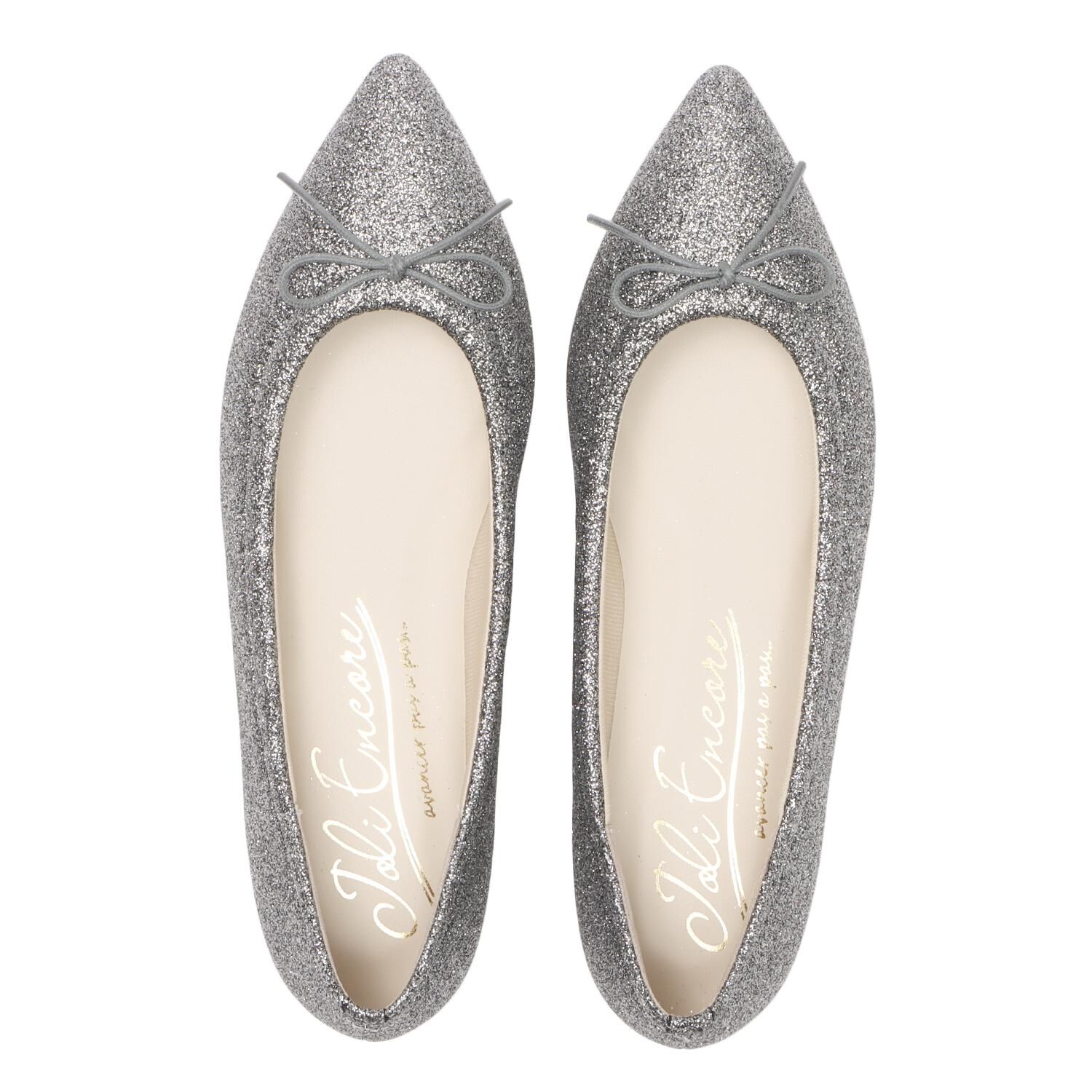 JOLI ENCORE「【JOLI ENCORE(FR)】POINTED PUFF BALLET」|パンプス|