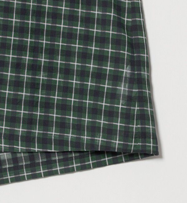 UNITED ARROWS「＜dahl&rsquo;ia＞ボウタイ チェック シャツ ブラウス」|シャツ・ブラウス|