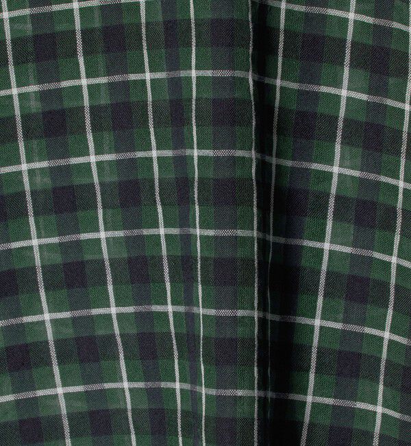 UNITED ARROWS「＜dahl&rsquo;ia＞ボウタイ チェック シャツ ブラウス」|シャツ・ブラウス|